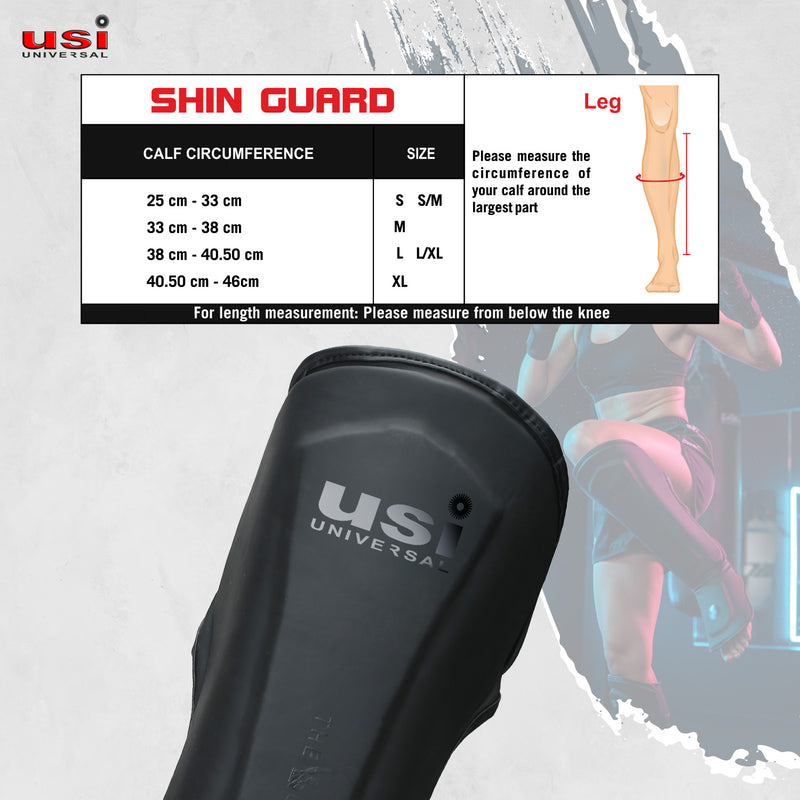 USI UNIVERSAL RAVEN STAND UP SHIN PADS-850V