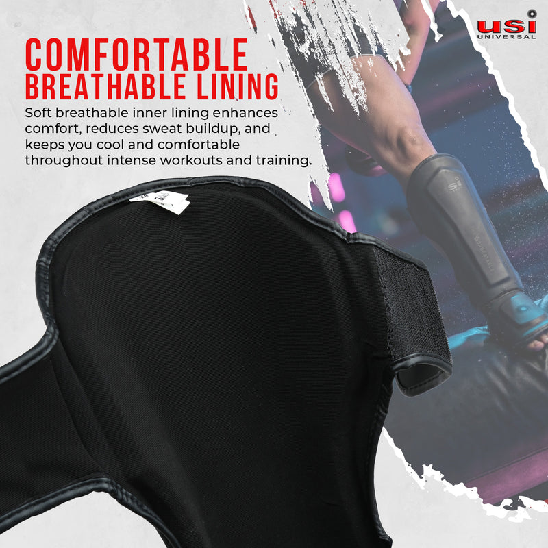 USI UNIVERSAL RAVEN STAND UP SHIN PADS-850V