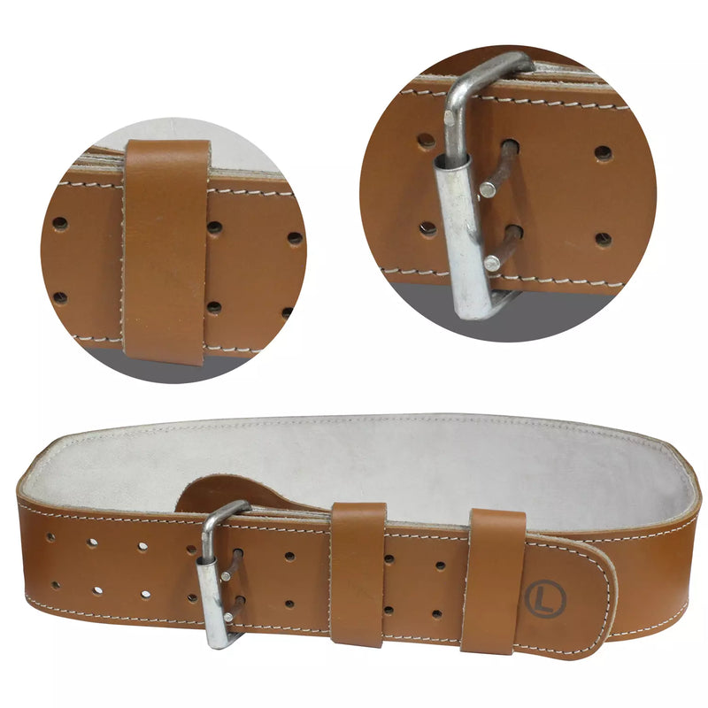 Weight Lifting Belt Unpadded Leather - 790P Plain