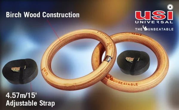 Wooden Gym Ring - WAR