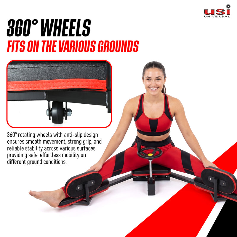 USI UNIVERSAL LEG STRETCHING SPLITS TRAINING MACHINE LSTM