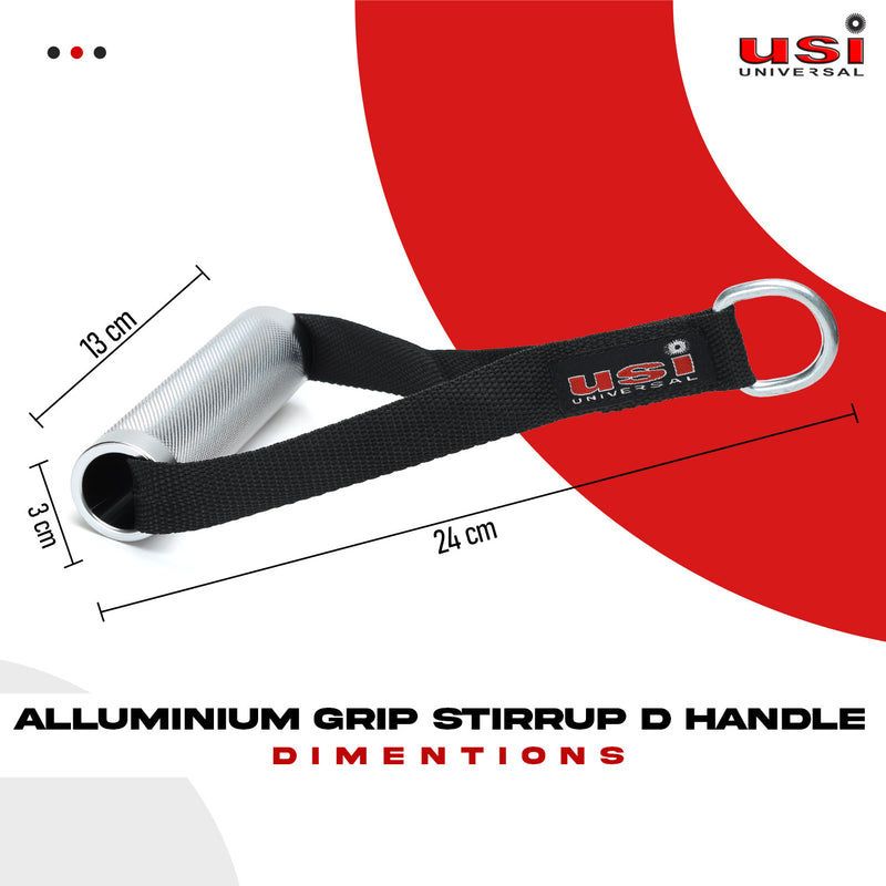 USI Universal METAL GRIP ATTACHMENT STIRRUP 'D' HANDLE MGAH