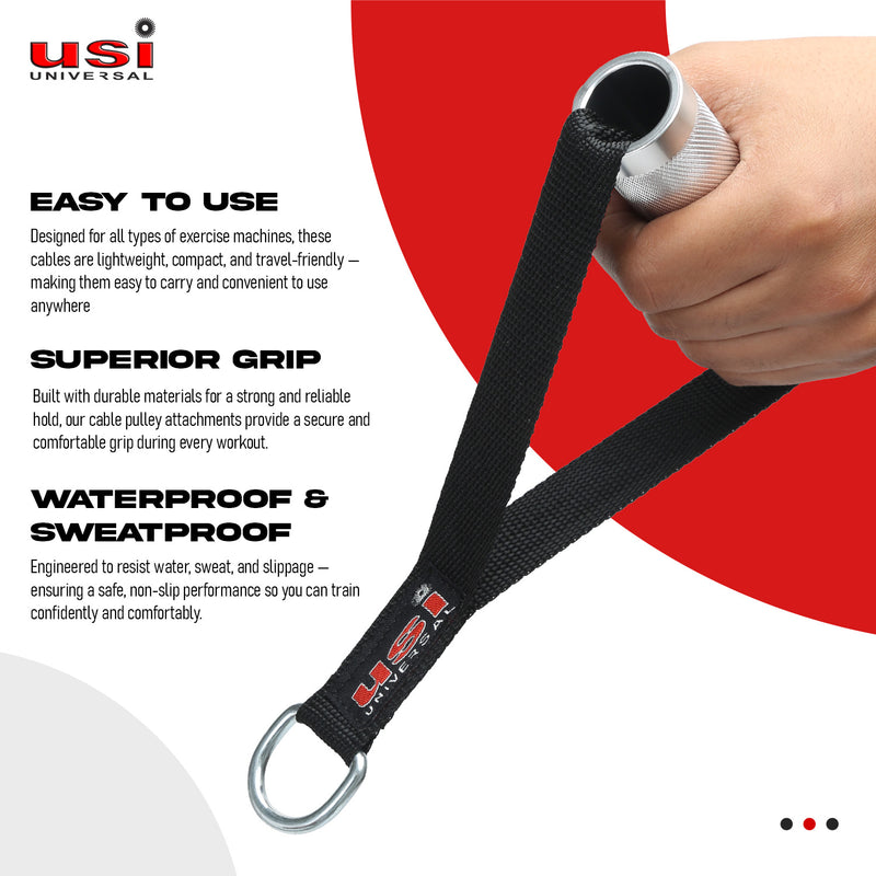USI Universal METAL GRIP ATTACHMENT STIRRUP 'D' HANDLE MGAH