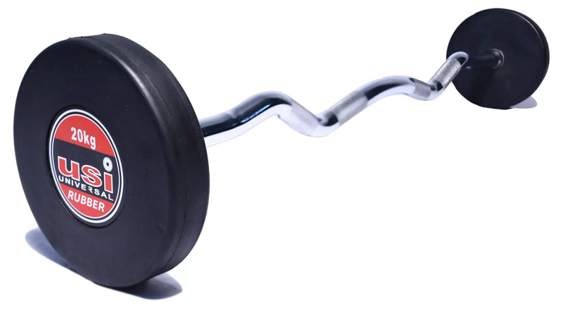 Curl Bar With Fixed Weight - RDBC