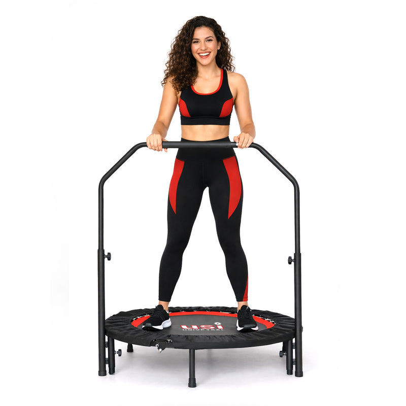 USI UNIVERSAL TRAMPOLINE WITH HANDRAIL (FOLDABLE) TPL4