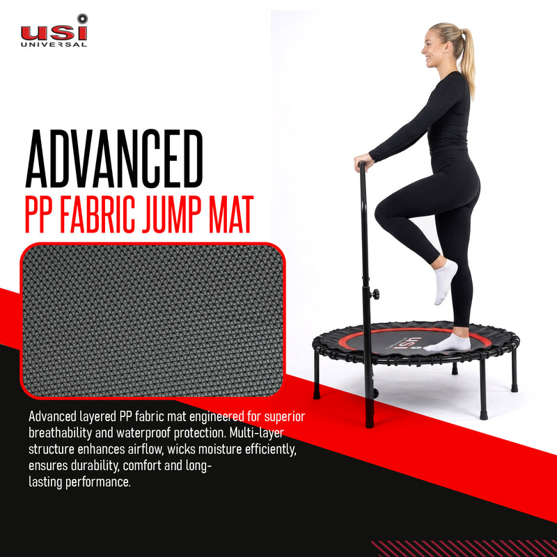 USI UNIVERSAL TRAMPOLINE WITH HANDRAIL TPL5
