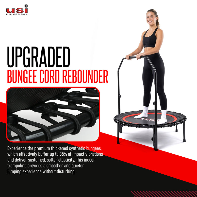 USI UNIVERSAL TRAMPOLINE WITH HANDRAIL TPL5