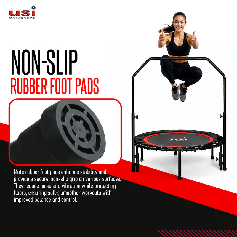 USI UNIVERSAL TRAMPOLINE WITH HANDRAIL TPL5