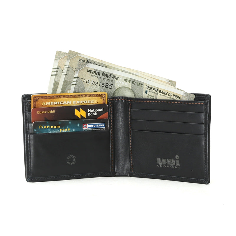 USI Heritage Bi-Fold Wallet Leather
