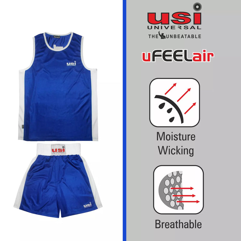 Men'S Boxing Shorts And Vest - 409SV
