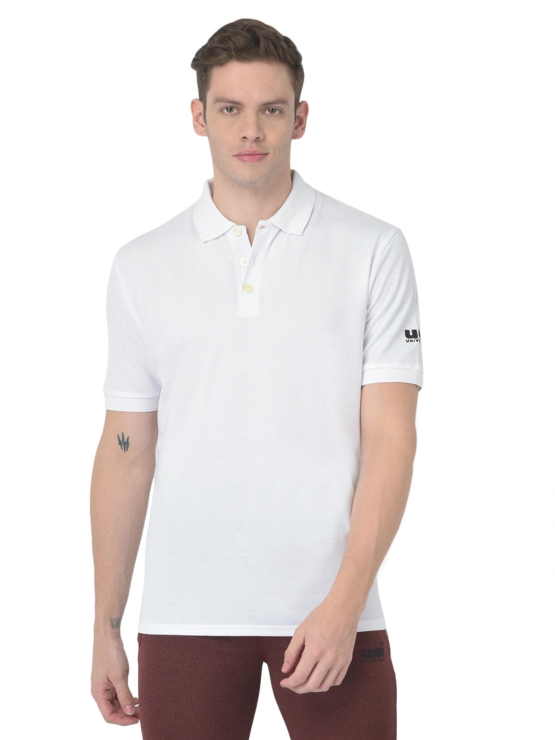 Pc Pique Poloshirt White (G102W)