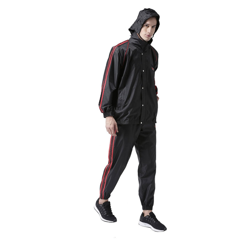 Men'S Zip Sauna Suit For Weight Loss, Running Exercise, Home Gym Workout - 411SZ