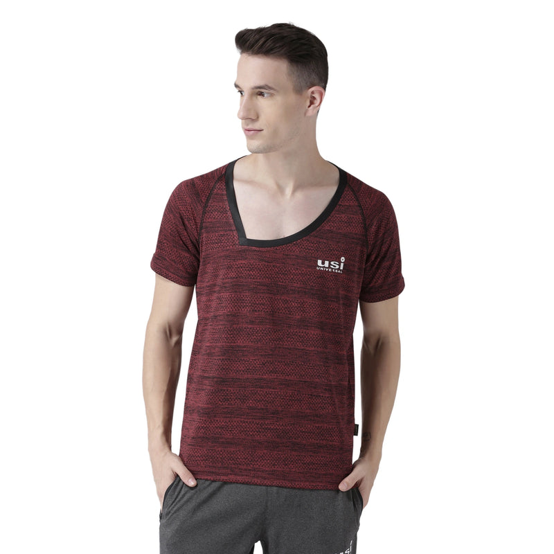 USI Universal Maroon Training T-Shirt (G16M)