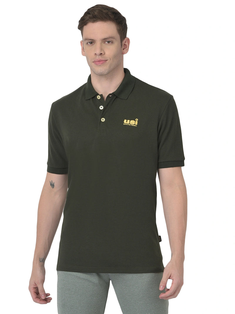 Pique Poloshirt Olive (G102OL)
