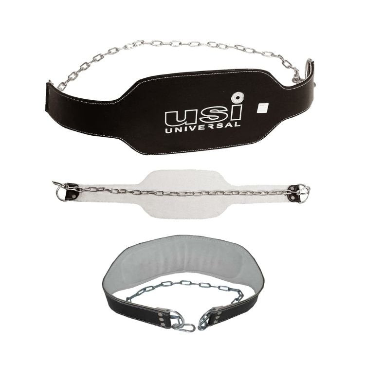 Weight Lifting Dip Unpadded Leather Belt - 790DP