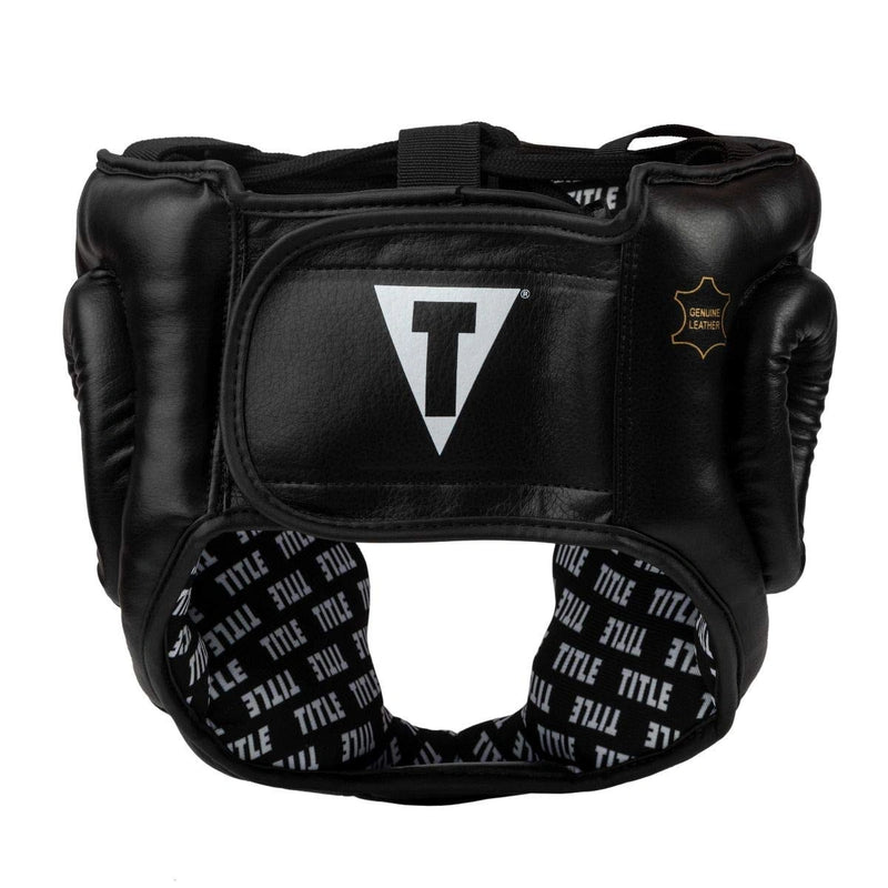 Title Classic Full Coverage Training Headgear Black