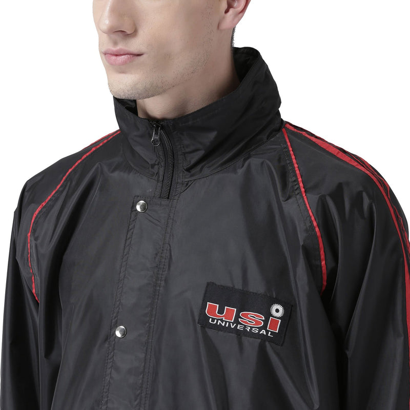 Men'S Zip Sauna Suit For Weight Loss, Running Exercise, Home Gym Workout - 411SZ