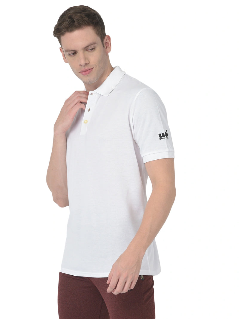 Pc Pique Poloshirt White (G102W)