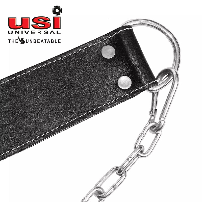 Weight Lifting Dip Unpadded Leather Belt - 790DP