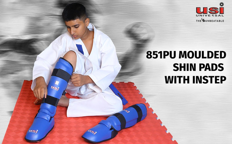 Shin Pads With Instep - 851PU