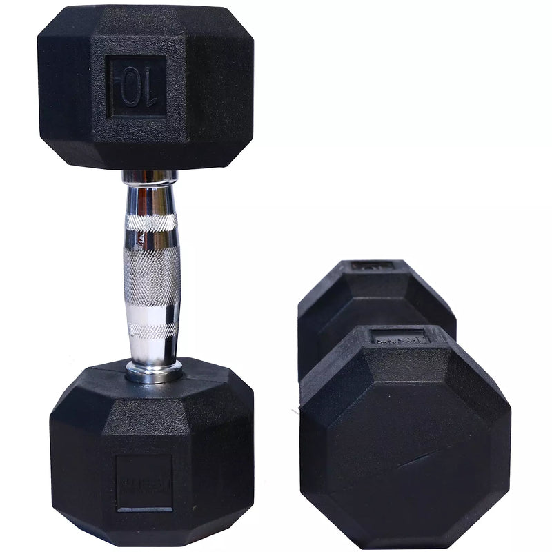 Octagon Rubber Dumbbell - ODB