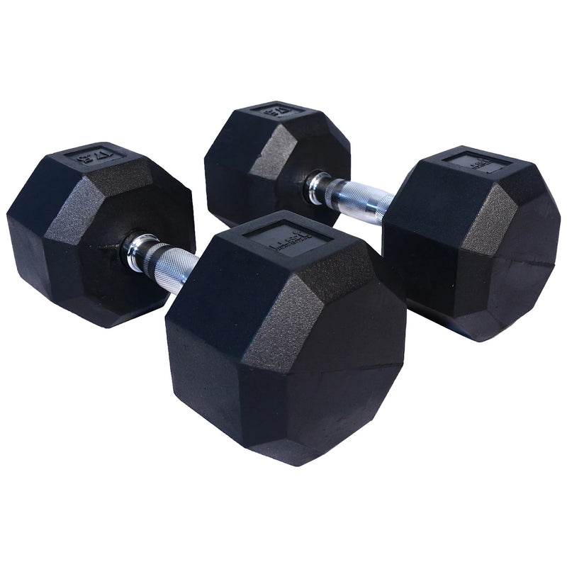 Octagon Rubber Dumbbell - ODB
