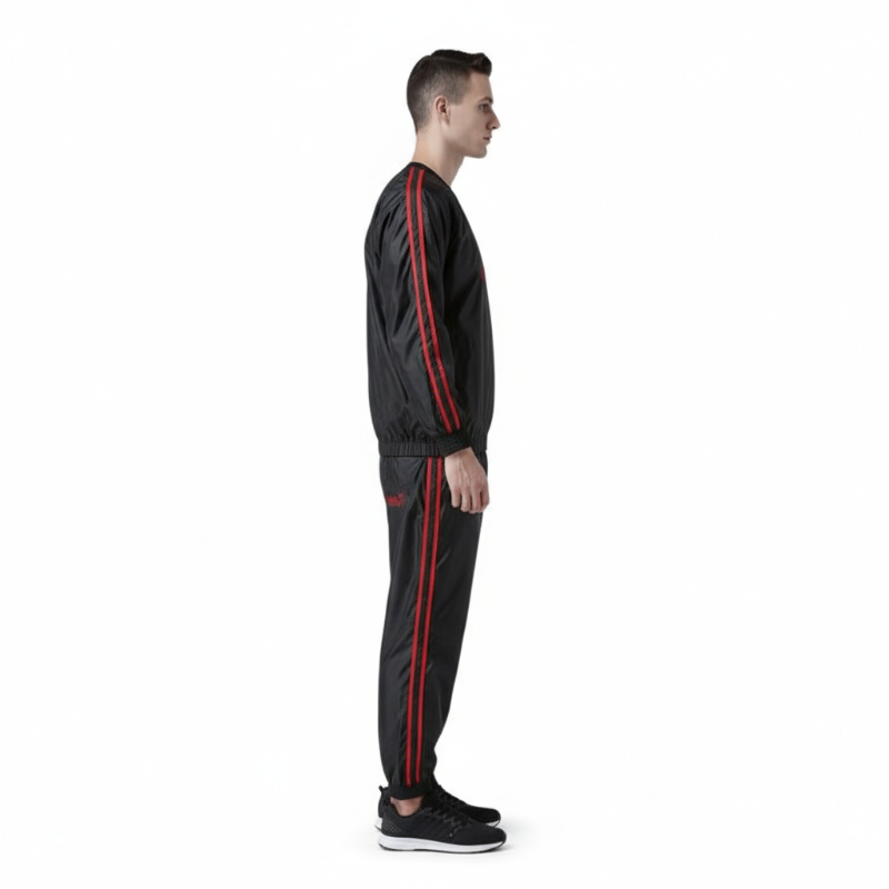 Men's Polyester Sauna Suit for Fitness, Weight Loss, Exercise, Gym Training - 415S